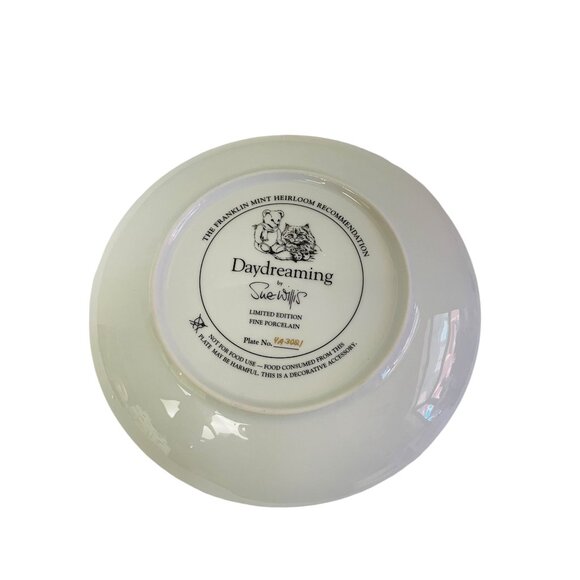 The Franklin Mint Heirloom Recommendation Daydreaming By Sue Willis Limited Edit - Picture 2 of 4